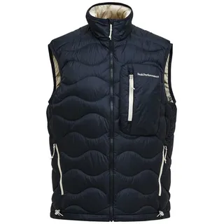 Peak Performance Helium Utility Down Vest Blau/Schwarz XL