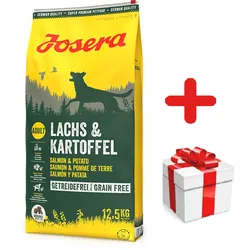 JOSERA Lachs & Kartoffel -Grain Free 12,5kg + Überraschung für den Hund