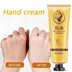 30g Pferdeöl Reparatur Handcreme Whitening Feuchtigkeitsspendende Anti-Falten-Creme Handpflege