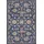 HANSE HOME Caracci blau, B:200cm H:8mm L:280cm, Jute, Polyester, Polypropylen (PP), Teppiche, Teppich, Läufer, Orientalisch, Kurzflor, Wohnzimmer, Schlafzimmer, Esszimmer,