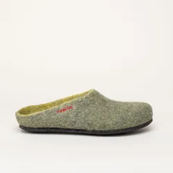 Magicfelt AN 709 Filzpantoffel | Damen Filz-Hausschuh | Farbe yellowstone | Pantoffel in Größe 36 - yellowstone - 36