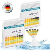 ECENCE pH wert Teststreifen 200 Stück ph 0-14 Trinkwasser