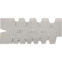 EDE Trapezgewinde-Stahllehre DIN 103 2-12 mm