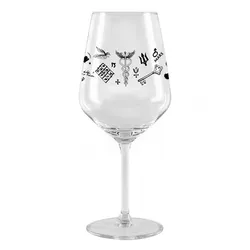 Weinglas - Alchemy Verzierung / 530 ml - 1 Glas