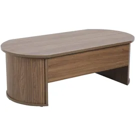 Oviala Braun Holzoptik 120 x 60 cm