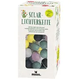 Moses Solarlichterkette 5 m Wetterfest LED Warmweiß