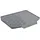 Metaltex Gravity-Duo Abtropfmatte 40 x 33 cm grau