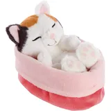 NICI Sleeping Pets Glückskatze 12 cm Hellrosa
