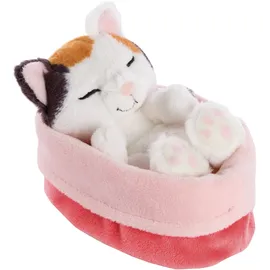 NICI Sleeping Pets Glückskatze 12 cm Hellrosa