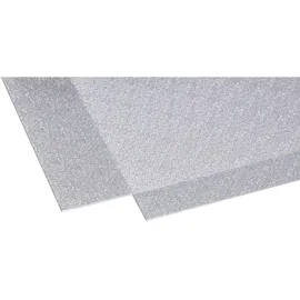 Gutta Türfüllung Polystyrol 5 mm Cristall Klar Transparent 1,420 mm x 410 mm