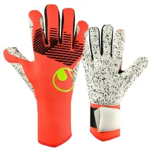 Uhlsport Fangmaschine Supergrip+ Fluo Rot/Weiß 10