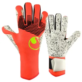 Uhlsport Fangmaschine Supergrip+ Fluo Rot/Weiß 10