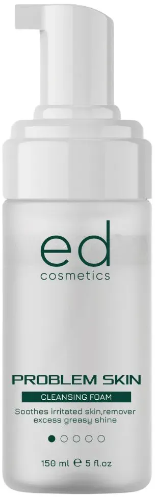 ED Cosmetics Skin Problem: Reinigungsschaum für empfindliche Haut – porenfein & beruhigend 150 ml Frauen