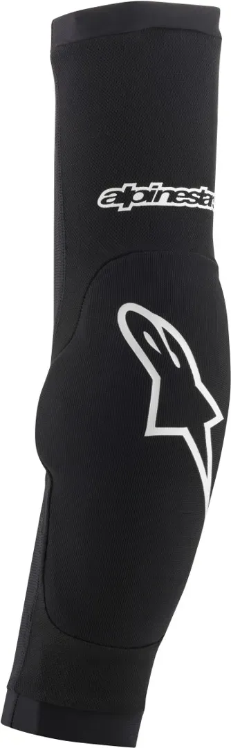 Alpinestars Paragon Plus Ellenbogenprotektoren, schwarz-weiss, Größe M für Männer