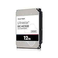 Western Digital Ultrastar He12 DC HC520 12TB, 512e, SE, P3, SATA 6Gb/s HUH721212ALE604 interne Festplatte