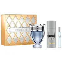 Paco Rabanne Invictus Eau de Toilette 100 ml + Deo Spray 150 ml + Eau de Toilette 10 ml Geschenkset