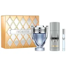 Paco Rabanne Invictus Eau de Toilette 100 ml + Deo Spray 150 ml + Eau de Toilette 10 ml Geschenkset