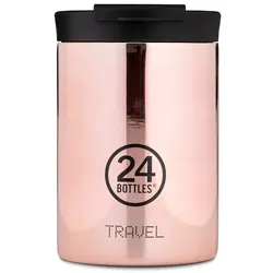 24Bottles Trinkflasche Clima 330 rose-gold Silber 