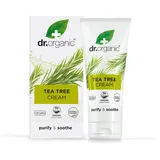 Dr.Organic Dr. Organic Tea Tree, Antiseptic Cream, Die zahlreichen Vorteile des Teebaumöls in einer angenehmen Creme, 50 ml