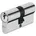 ABUS Profildoppelzylinder C 73 N 40/60mm NuG beids Anz Schlü 3 versch schl ABUS