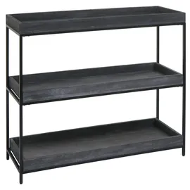 Mendler HWC-K71 Standregal 90 x 100 x 35 cm Dunkelgrau