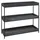 Mendler HWC-K71 Standregal 90 x 100 x 35 cm Dunkelgrau