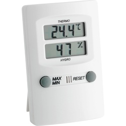 TFA 30.5000.02, Thermometer + Hygrometer, Weiss