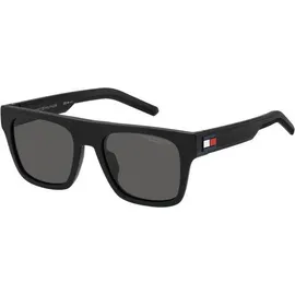 Tommy Hilfiger Eyewear TH 1976/S Sunglasses, 003/M9 MATT Black, 52