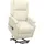 vidaXL Massagesessel mit Aufstehhilfe Polyester 89 x 103,5 x 89 cm Creme elektrisch