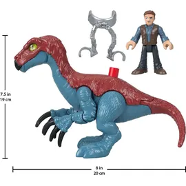 Imaginext Jurassic World Therizinosaurus & Owen Figurenset