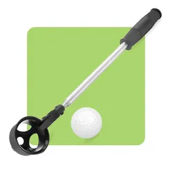 Dayshake Golfballstange mit automatischer Verriegelung - 2 Meter - Teleskop-Golfstange - Ballaufnehmer