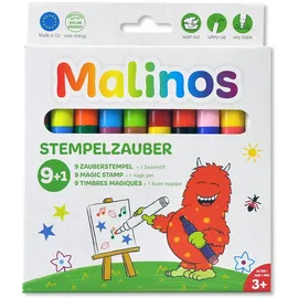 AMEWI Malinos Stempelzauber 9 + 1 Stempel Zaubermalstifte