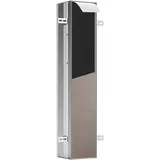 EMCO Asis Module Plus WC-Modul-Unterputz 80,3 x 15,4 cm Grau Holz/Metall