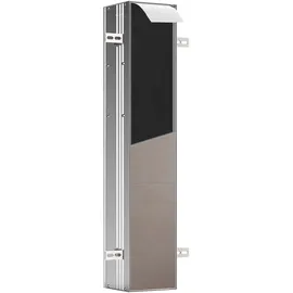 EMCO Asis Module Plus WC-Modul-Unterputz 80,3 x 15,4 cm Grau Holz/Metall