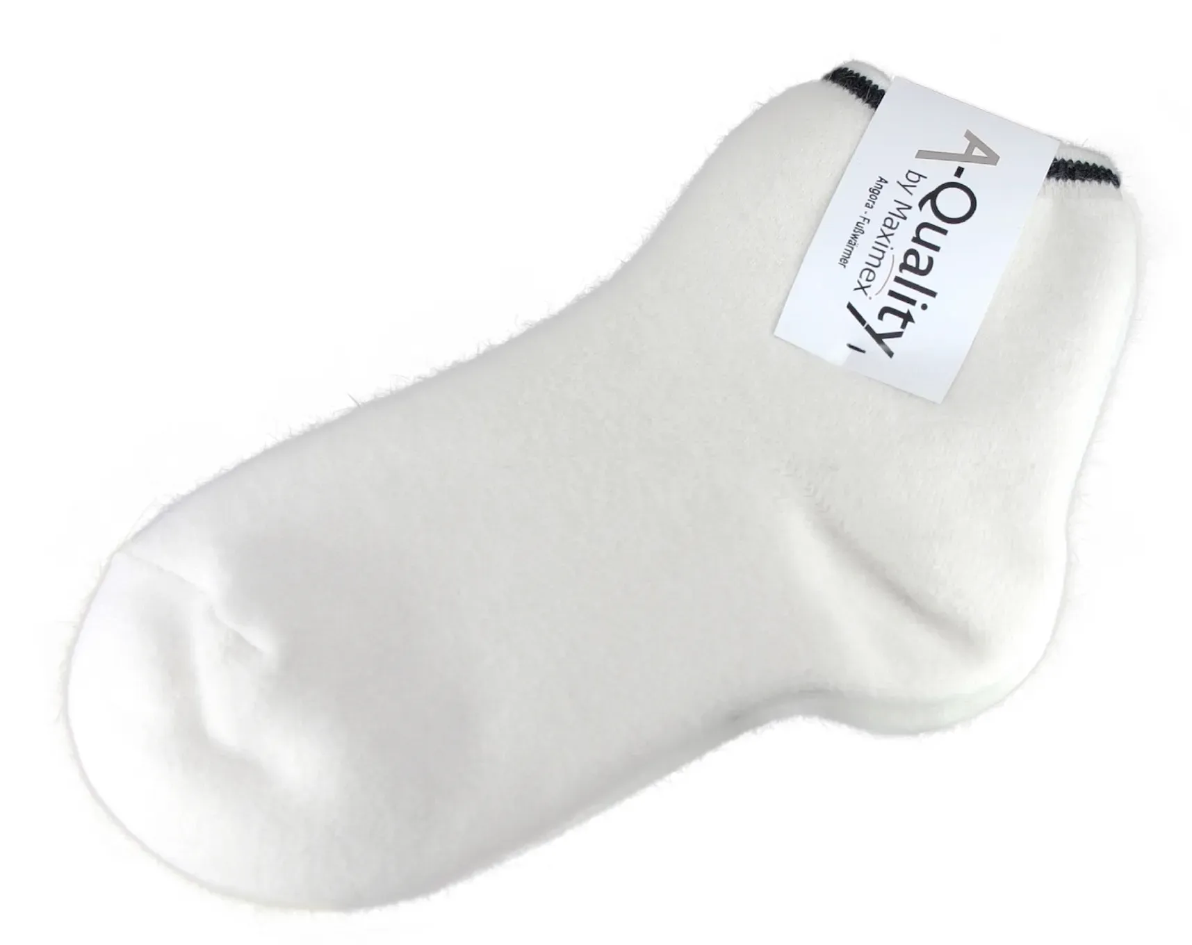 Angora-Bettsocken - grün