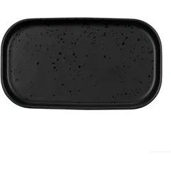 Snackteller COPPA - schwarz - LBH 15x8.50x1.50 cm