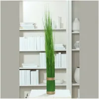 DPI künstliches Stehgras Bündel, Deko Gräser H. 90cm D. 8,5cm grün