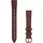 Garmin Lily 2 Armband 14 mm Leder Maulbeere/Dunkelbronze