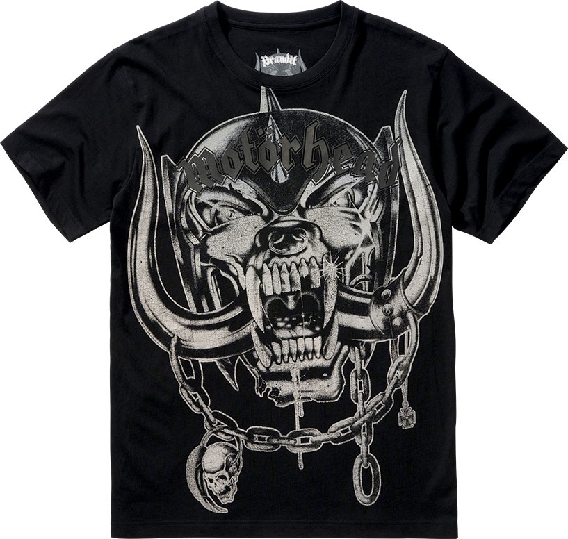 Brandit Motörhead Warpig, T-Shirt - Schwarz/Weiß - 5XL