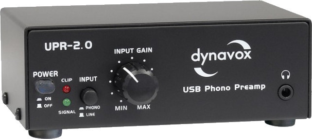 Dynavox UPR-2.0 USB-Phono-Vorverstärker