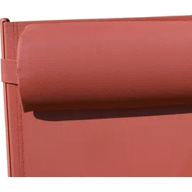 Happy Garden Galapagos 2er Set Sonnenliegen 200 x 65 x 30 cm Orange