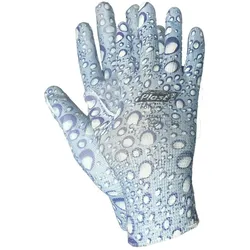 12 Paar Arbeitshandschuhe Montagehandschuhe Polyester - Polyurethan Größe S-7  Wassertropfen