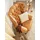 ADAM Audio Kissenbezug Indian Cortezada Light 50 x 50 cm Beige