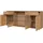 OTTO home Sideboard OTTO HOME "VETRO Teilmassiv, Fronten Massivholz, Wohnzimmer, Stauraum,Griffmulde", weiß, neutral, B:199cm H:85cm T:40cm, Sideboards, Sideboard, B/T/H:199/40/85cm, 2 Schubladen, 7Fächer