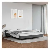 vidaXL 180 x 200 cm Grau