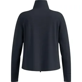 Odlo Grid Fleece Halber Reißverschluss Black Melange XS