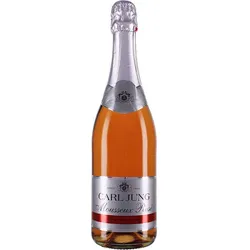 Carl Jung Schloss Boosenburg Mousseux Rosé Alkoholfreier Wein - Sekt / halbtrocken - Deutschland / Rheingau - Spätburgunder / Carl Jung