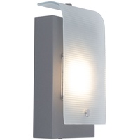 EGLO LED Außen Wand Lampe 3,7 Watt Metall silber