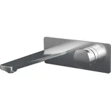 Bernstein Design Waschtischarmatur XELO Wandmontage Bernstein Chrom