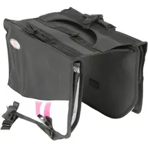 on bike lady On Bike Lenkertasche beidseitig schwarz/rosa